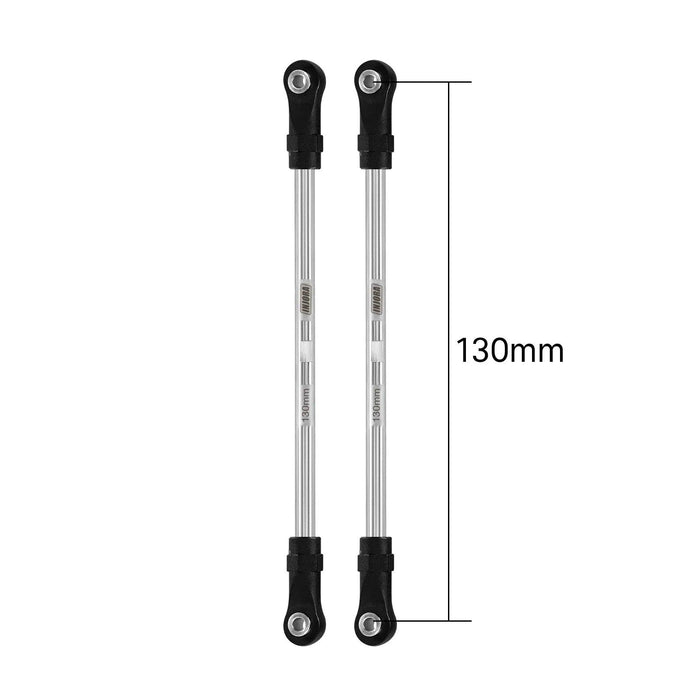 INJORA Builders Links with Rod Ends 1/10 (RVS)