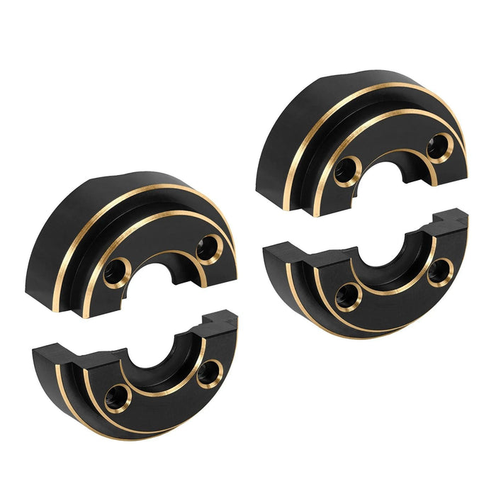 4PCS INJORA Counterweight for Traxxas TRX4M 1/18 Diamond Axle (Messing)