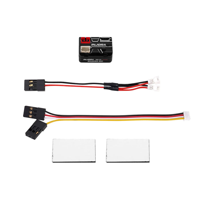 INJORA MB100 NANO Waterproof Brushed ESC 15A 1/24 1/30 1/32