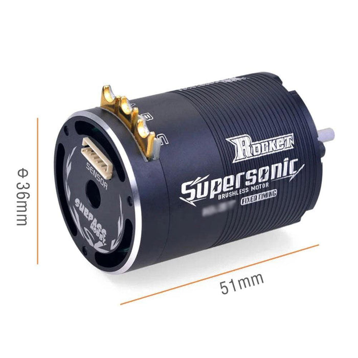 Surpass Hobby Rocket Supersonic 540 4.5T KV7800 Modified Sensored Brushless Motor