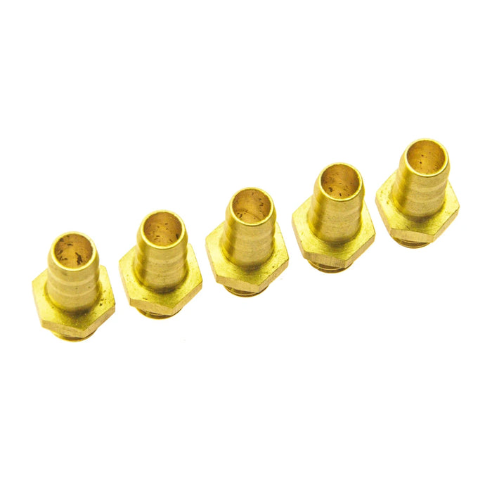 5PCS M4/M5/M6 Threaded Water Cooling Nozzles (Brass)