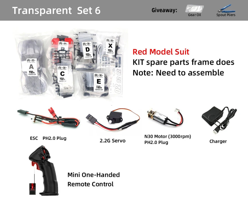 Orlandoo Hunter OH32X02 1/32 RWD Short Course KIT