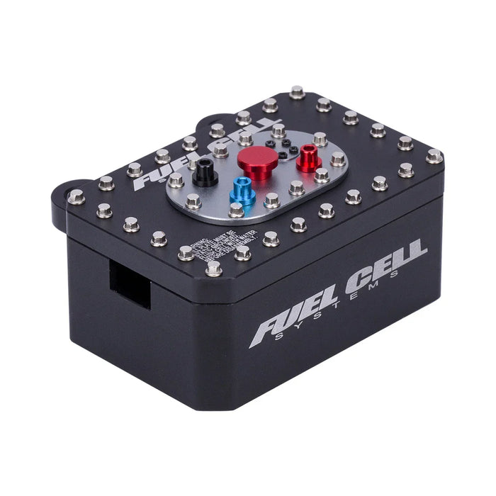 Receiver Box/Electric Box/Fuel Tank for Axial SCX10 PRO RR10 Capra 1/10 (Alu)