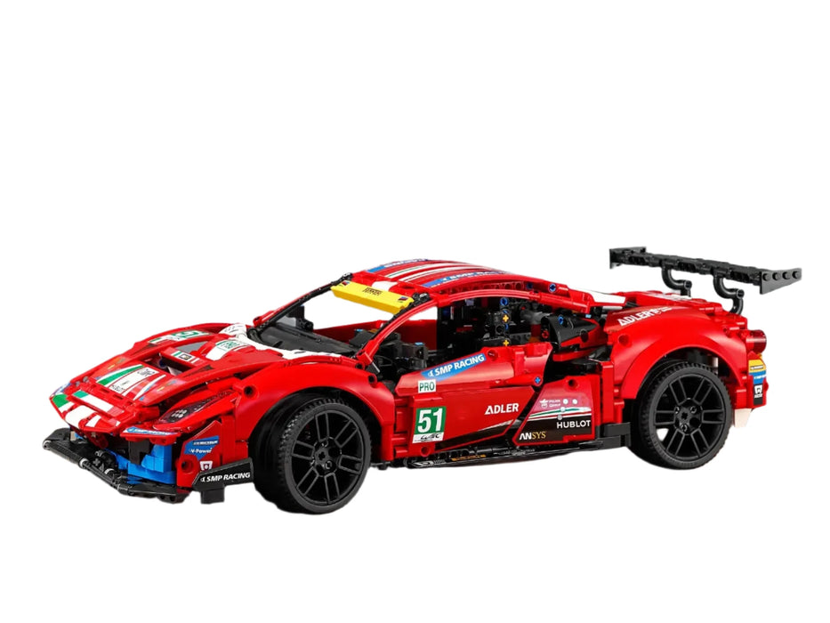 Ferrari 488 GTE Model Building Blocks (1684 Pieces) 42125