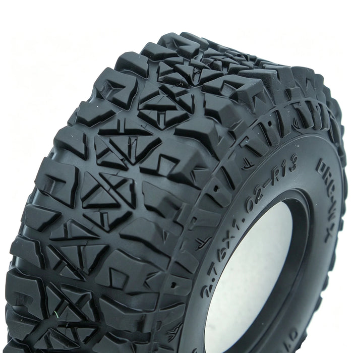 TxxRcss 4PCS 1.3" 70x26mm Sticky Soft Crawler Tires 1/18/24