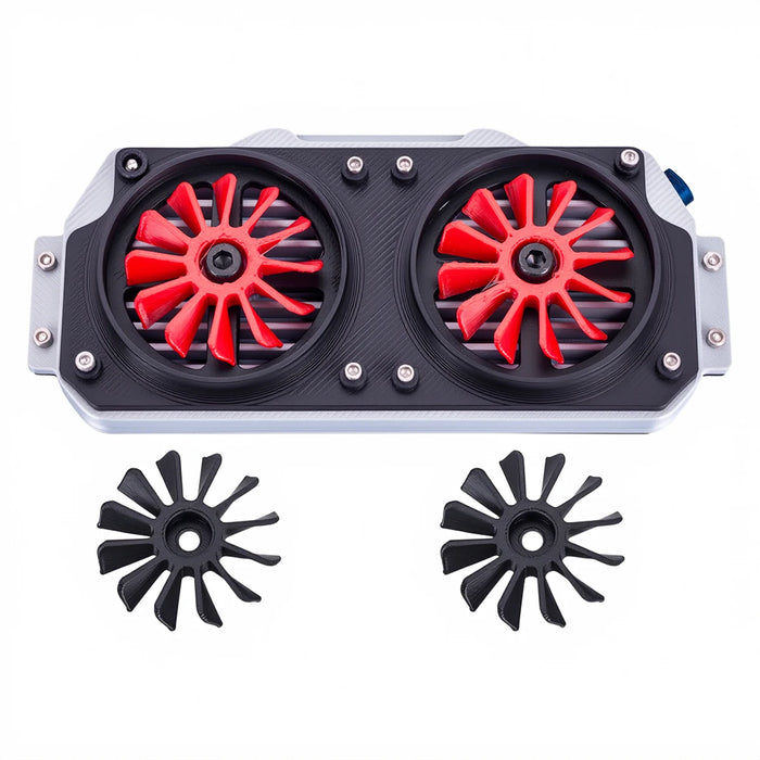 Simulation Heat Dissipation Fan Decor 1/8 1/10