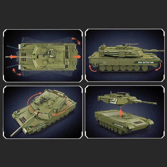 Mould King 20033 M1A2 Main Battle Tank (1168 Pieces)