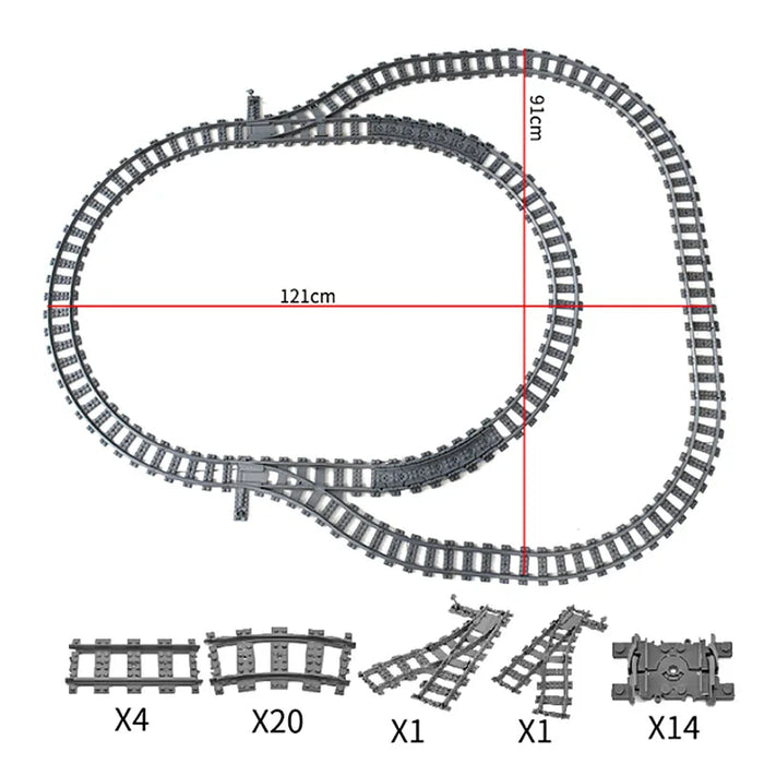 Building Set Train Tracks