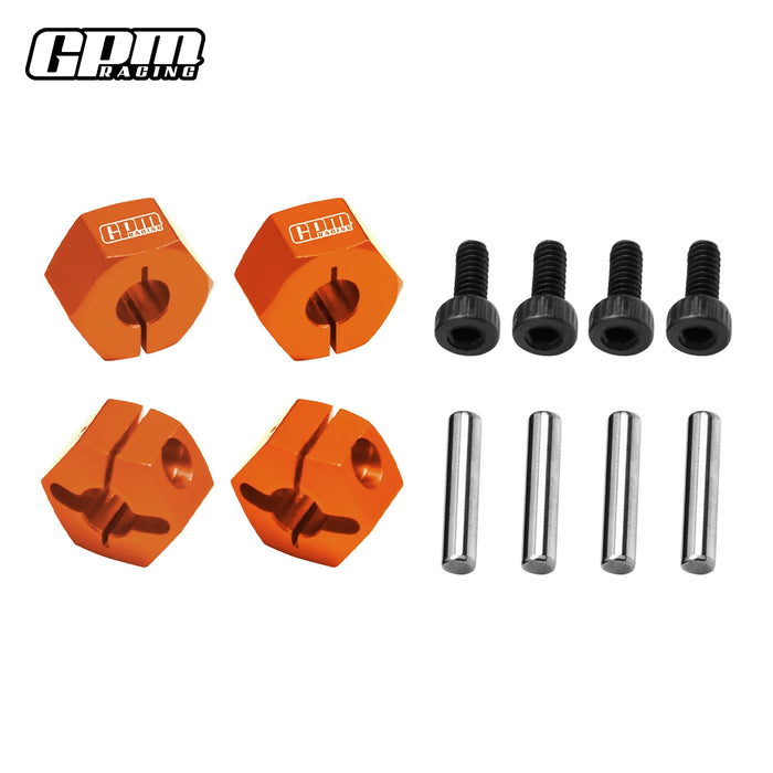 Moyeux de roue GPM 12mm pour TRAXXAS Mini Maxx/XRT 1/10 (AL)