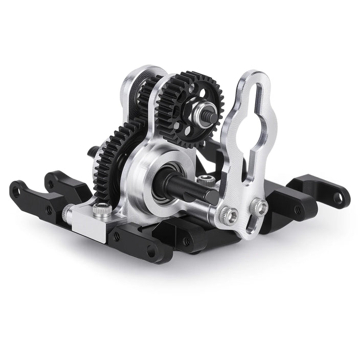 Fimonda Transmission w/ Delrin Skid for Axial SCX24 AX24 1/24 (Alu)