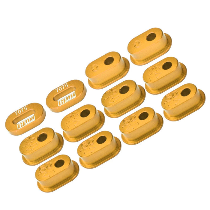 GPM Chain Tension Adjuster Set for LOSI Promoto MX SM 1/4 (Alu)