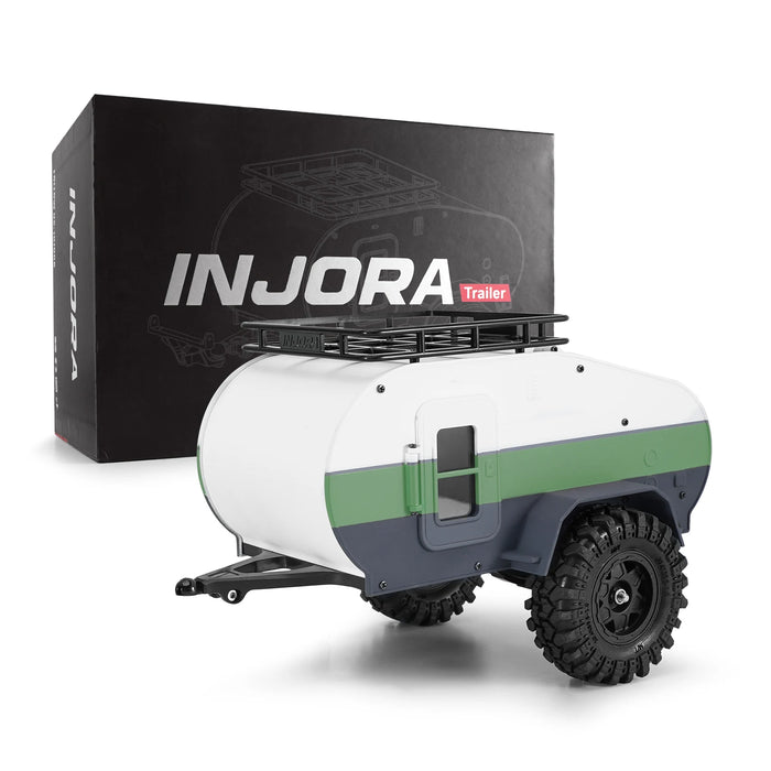 INJORA Teardrop Trailer w/ Hitch 1/24