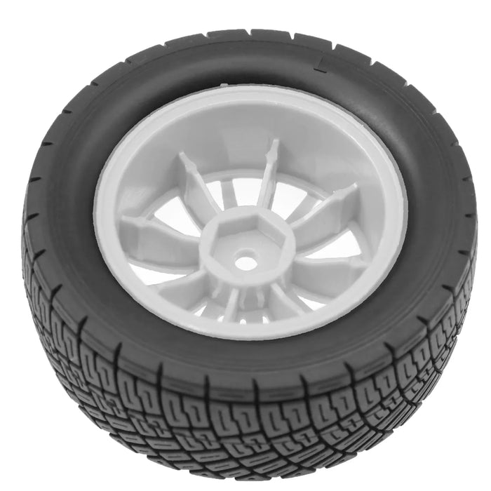 4PCS 2.2" 78x32mm 1/10 Touring/Drift Wheels Set (Plastic, Rubber)