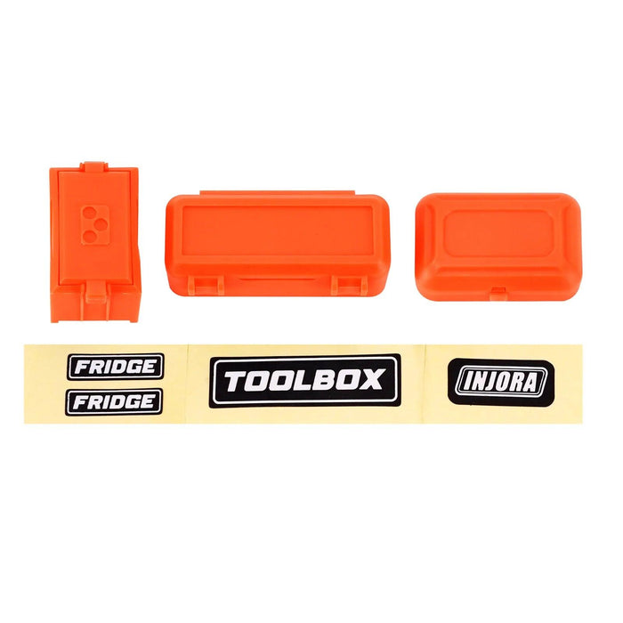 INJORA Scale Mini Tool Box Decoration Accessories 1/18 1/24