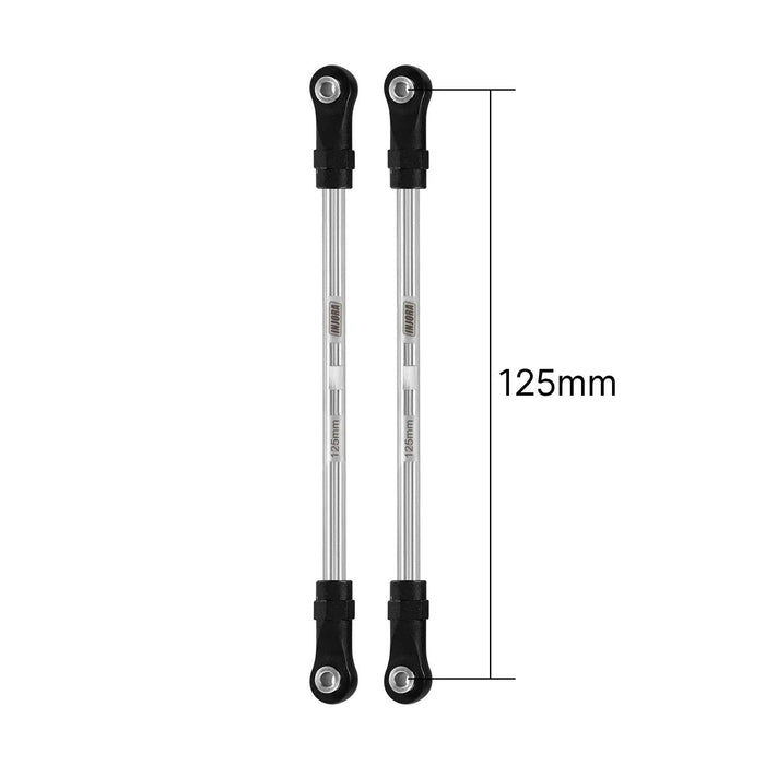 INJORA Builders Links with Rod Ends 1/10 (RVS)