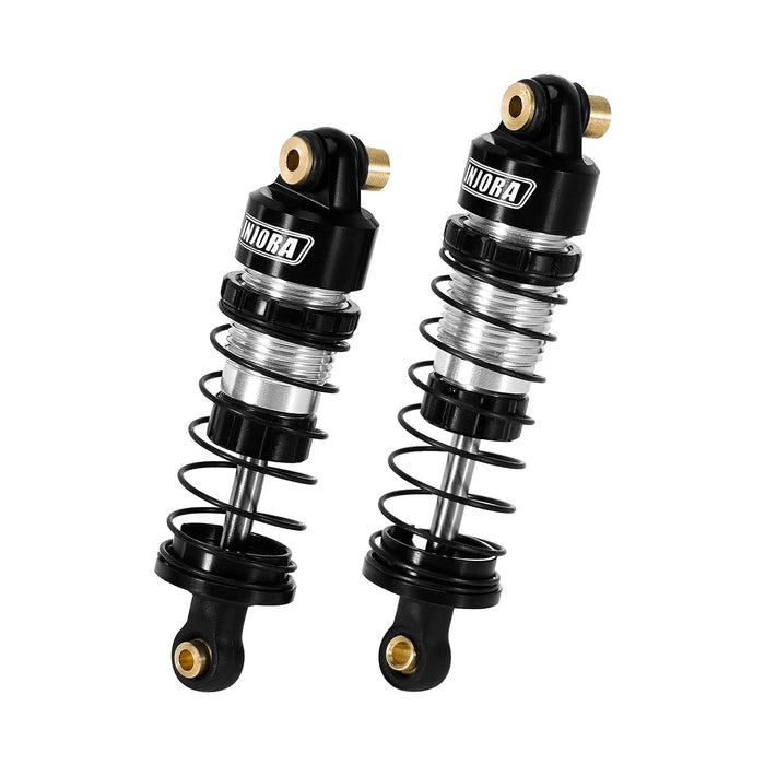 4PCS INJORA Amortisseurs à huile pour Losi Micro-B Micro-T (Aluminium)