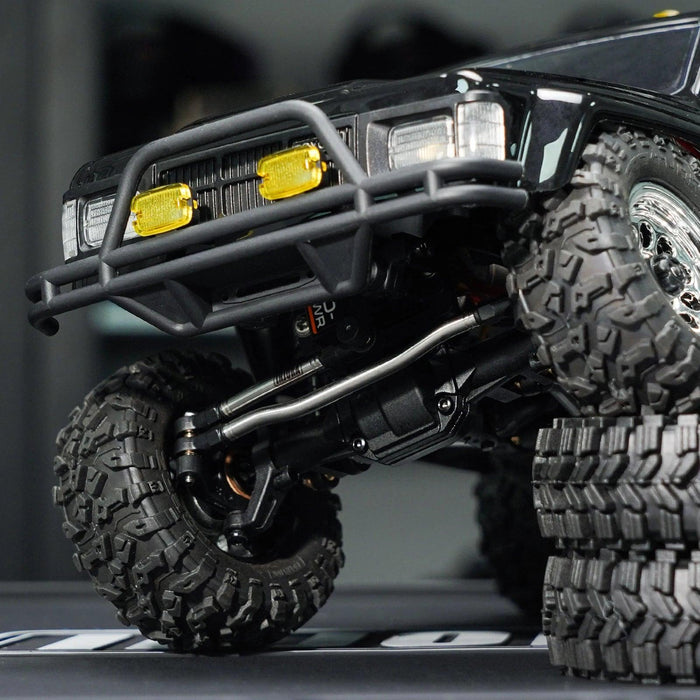 INJORA Ensemble de liens de garde au sol élevée et liens de direction pour HPI Venture18 1/18 (RVS)