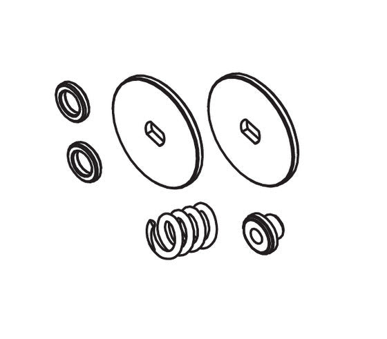 Slipper Hub Set for Absima CR3.4eco 1/10