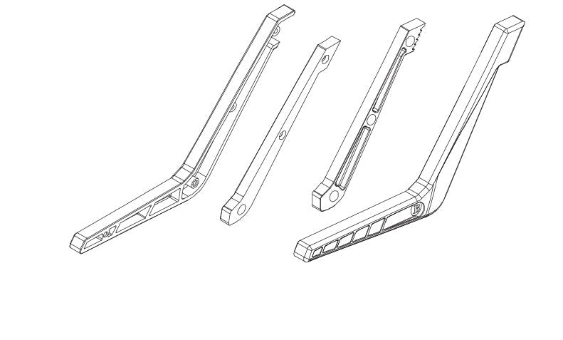 Ensemble de tuba pour Absima CR4.4 Wolf 1/10