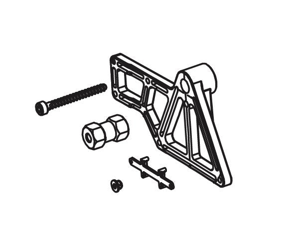 Spare Tire Rack for Absima CR1.8 1/8