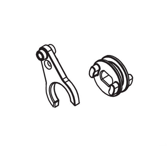 Speed Conversion Paddles for Absima CR1.8 1/8