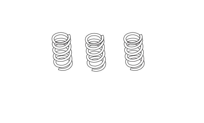 3 Stück Servo-Schutzfedern für Absima CR4.4 1/10