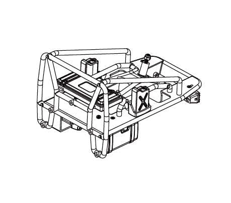 T-Hunter Rollcage/Load Area for HobbyPlus CR18P EVO 1/18