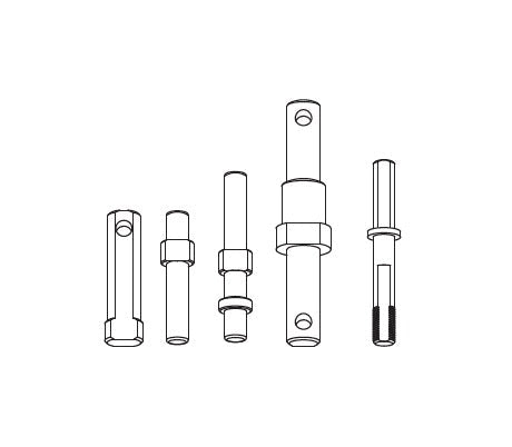 Transmission Gear Shaft Set for HobbyPlus CR18P PRO 1/18