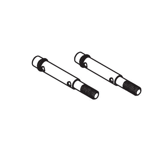 2 Stück Radachse für Absima CR3.4eco 1/10