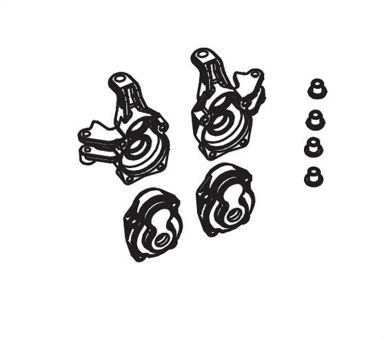 Radachsenbefestigung für Absima CR3.4eco 1/10