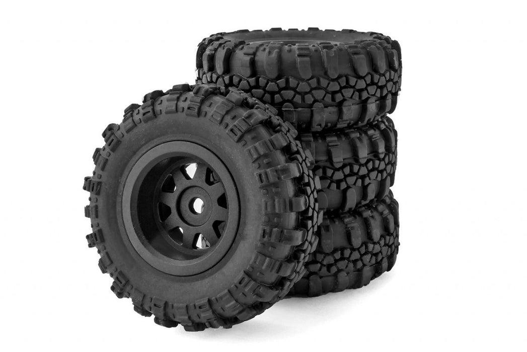 Element RC Enduro24 Sendero Trail Truck Crawler 1/24 PNP (Zwart/Geel)