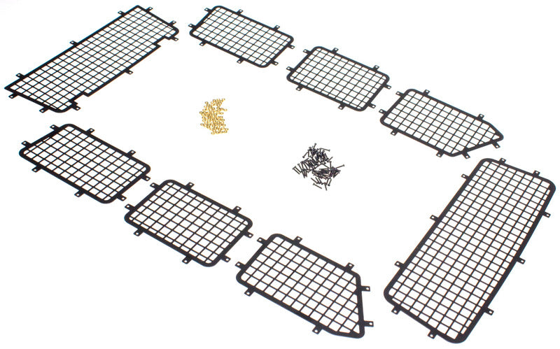Window Mesh Protection for Absima CR3.4 Sherpa 1/10 (Metaal)