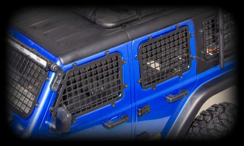 Window Mesh Protection for Absima CR3.4 Sherpa 1/10 (Metaal)