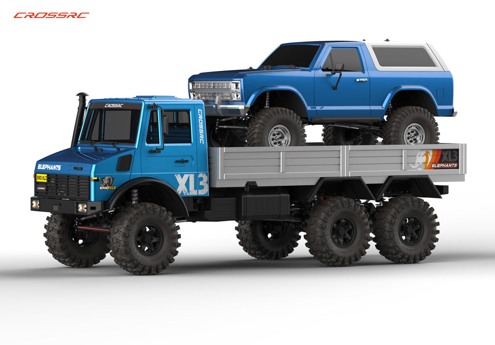Cross RC EMO XL3 Elephants 1/8 Truck Crawler Kit (Blue)