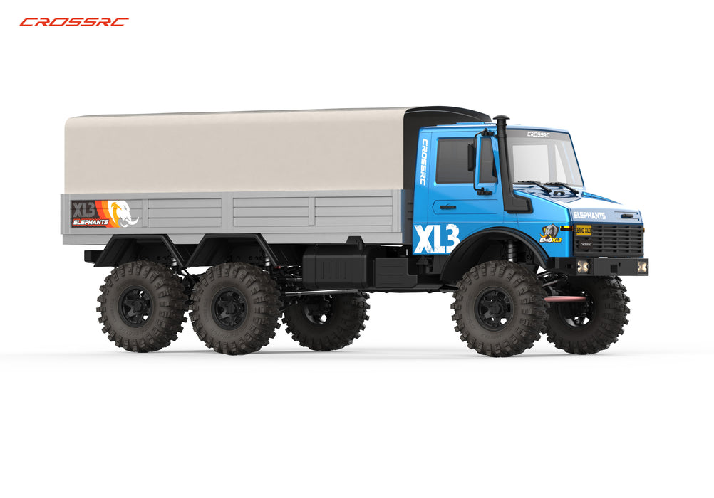 Cross RC EMO XL3 Elephants 1/8 Truck Crawler Kit (Blue)