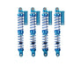 Adjustable Dual spring Shocks 1/10 (Metaal) 90/100/110/120mm Schokdemper Injora Blue 90mm 4PCS 