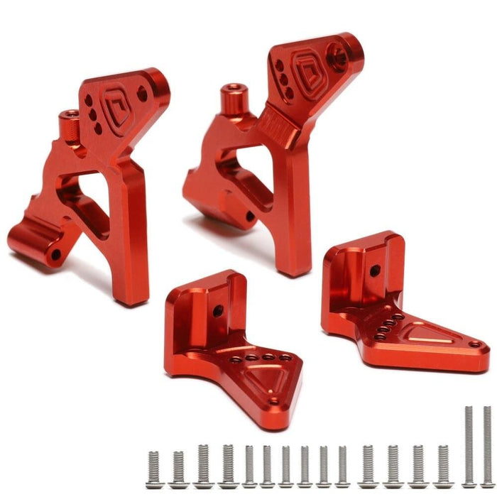 Adjustable Rear Wing Mount & Arms Set for Traxxas 1/10 (Aluminium) Onderdeel New Enron Mount-Arms RED 