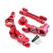 Ajustable Steering Assembly Set w/ Lager for Traxxas X-Maxx (Metaal) Onderdeel upgraderc Red 