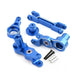 Ajustable Steering Assembly Set w/ Lager for Traxxas X-Maxx (Metaal) Onderdeel upgraderc Blue 