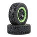 All Terrain Wheel Tires for 1/5 Auto (Metaal, Rubber) Band en/of Velg upgraderc Green 