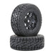 All Terrain Wheel Tires for 1/5 Auto (Metaal, Rubber) Band en/of Velg upgraderc Black 