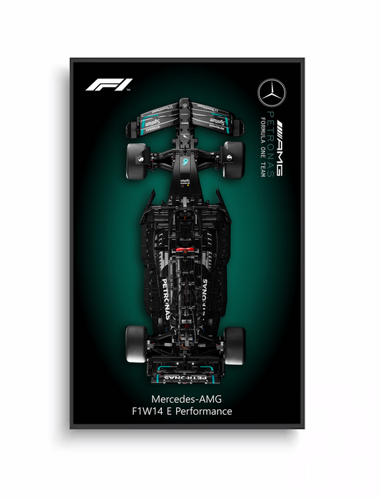 Display Wall-Mount for Bugatti Chiron 42083