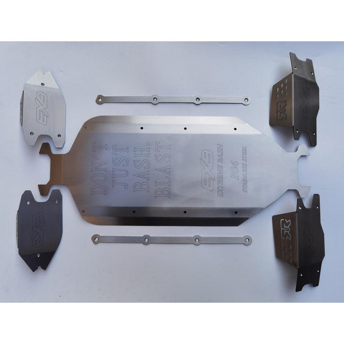 Anti-skid Plate Set for ARRMA KRATON 8S 1/5 (RVS) - upgraderc