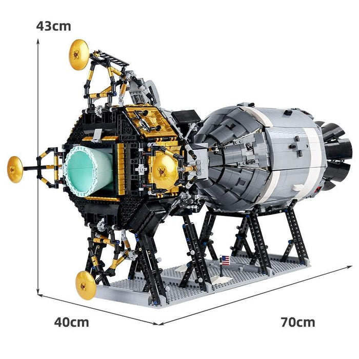 Apollo 11 21006 Model Building Blocks (7106 stukken) - upgraderc