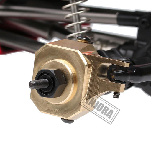 SCX10 II Steering knuckles (Messing) Onderdeel upgraderc 