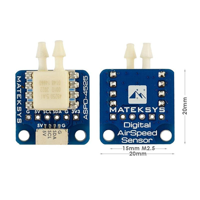 ASPD-4525 Digital Air Speed Sensor Elektronica upgraderc 