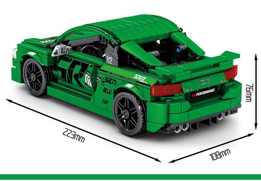 Audi TT RS Pull Back Model Building Blocks (754 Stukken) - upgraderc