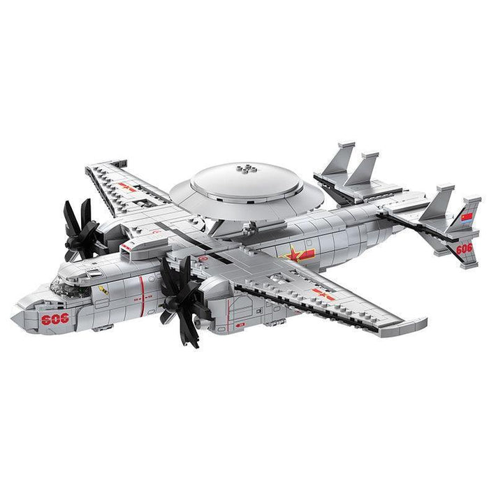 AWACS Aircraft Building Blocks Model (1144 stukken) - upgraderc