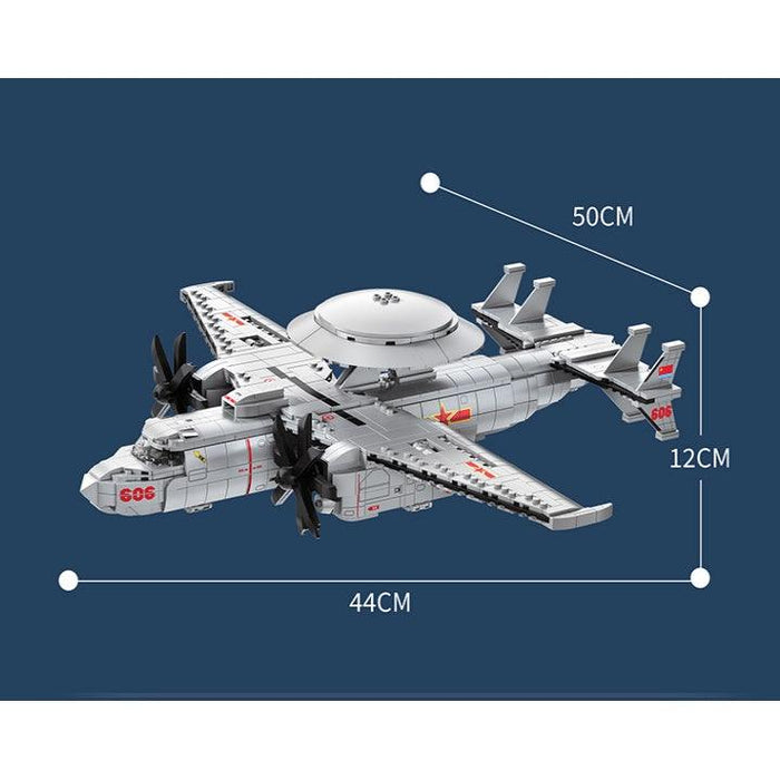 AWACS Aircraft Building Blocks Model (1144 stukken) - upgraderc