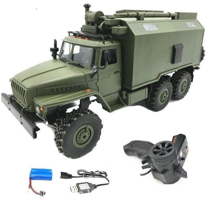 B36 MRAP Cougar Military Truck 6WD 1/16 RTR Auto upgraderc